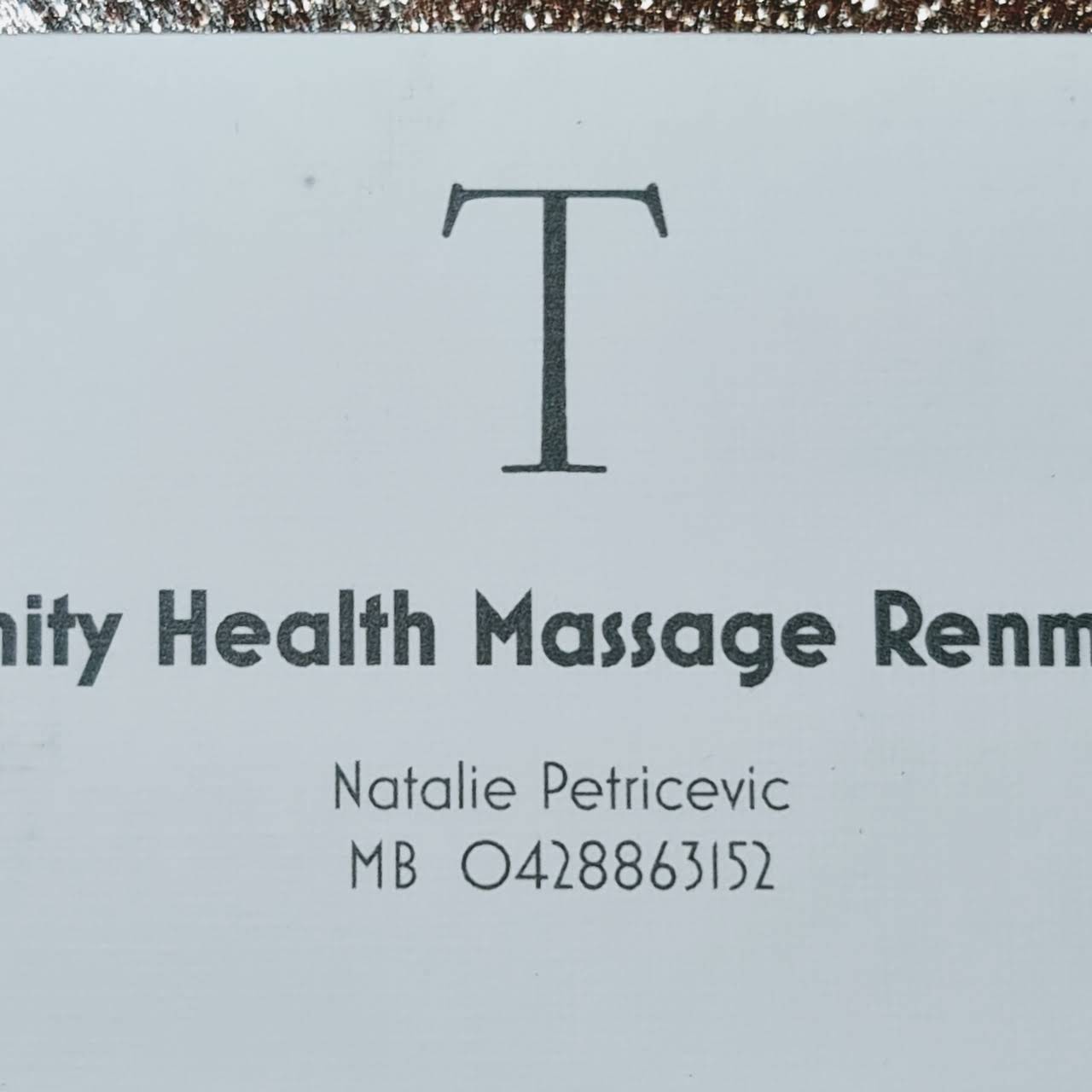 Trinity Health Massage Renmark 120 90 Mins 80 Hr 60 45min 40