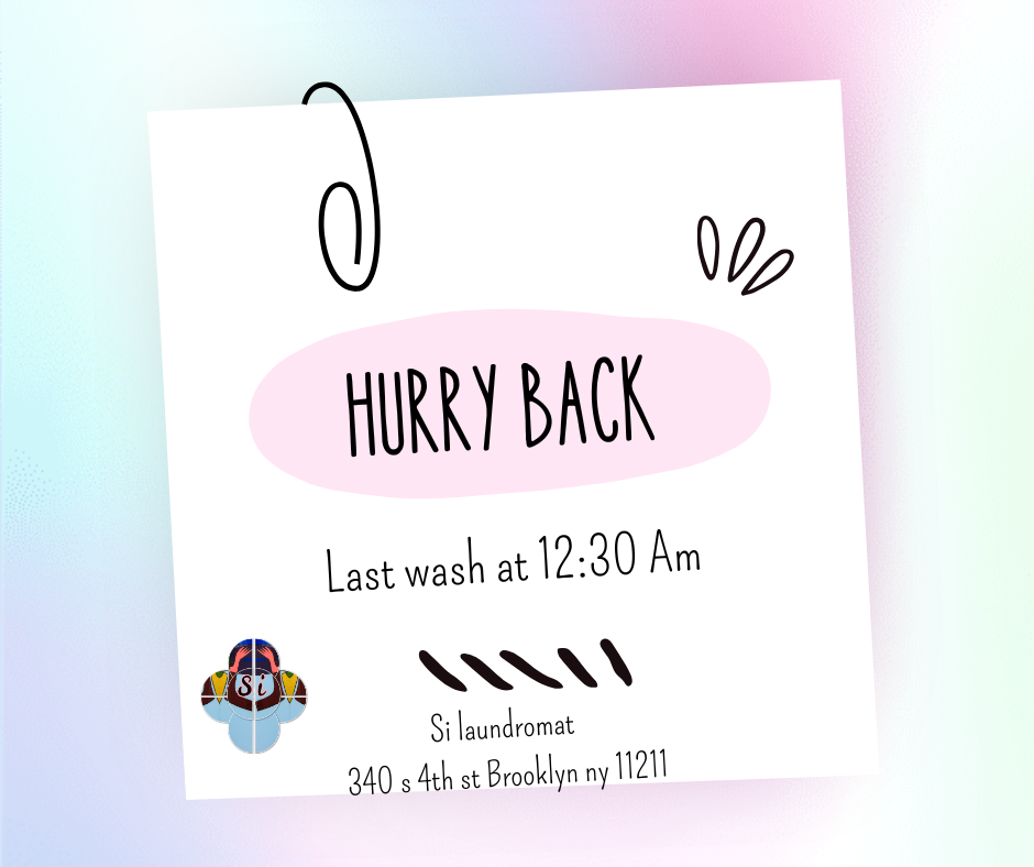 Si Laundromat facility with washing machines in Brooklyn