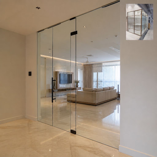 Transform your home with elegant frameless glass doors that add space, light and style to every r… post image
