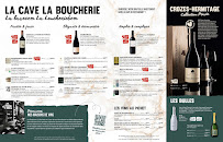 Menu Restaurant La Boucherie Page 10