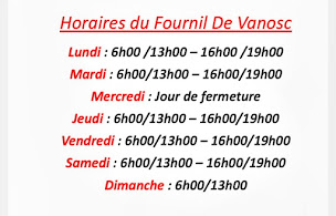 Photo n°20 de Le fournil de VANOSC 07690 à Vanosc (Pâtisserie)