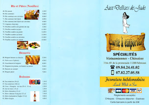 Photo n°3 de Aux Délices de Jade à Fabrezan (Restaurant vietnamien)