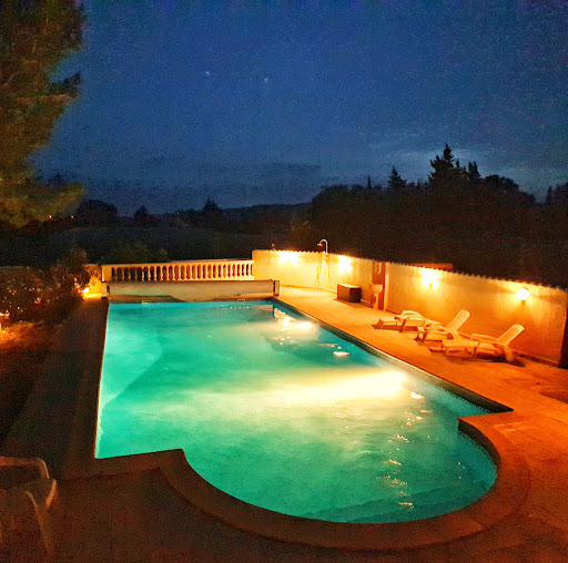 Photo de Les Garrigues de l'Oluké : Maison de vacances 2 pers avec piscine, proche Dentelles de Montmirail, Vaucluse, PACA à Mornas (84550)