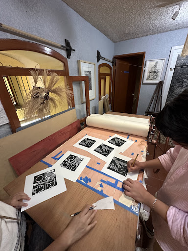 Taller de grabado galería Arista Mendoza - Thumbnail