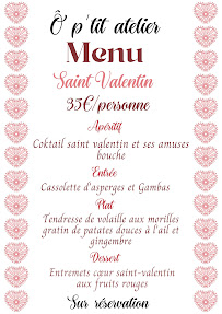 Menu Ô p'tit atelier Page 13
