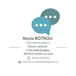 Photo n°1 de Cabinet d'orthophonie Alexia ROTROU à Courville-sur-Eure (Orthophoniste)