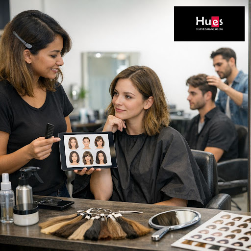 Wondering which haircut will really suit you? At Hues Salon in Kalwa, Thane, our stylists help yo… post image