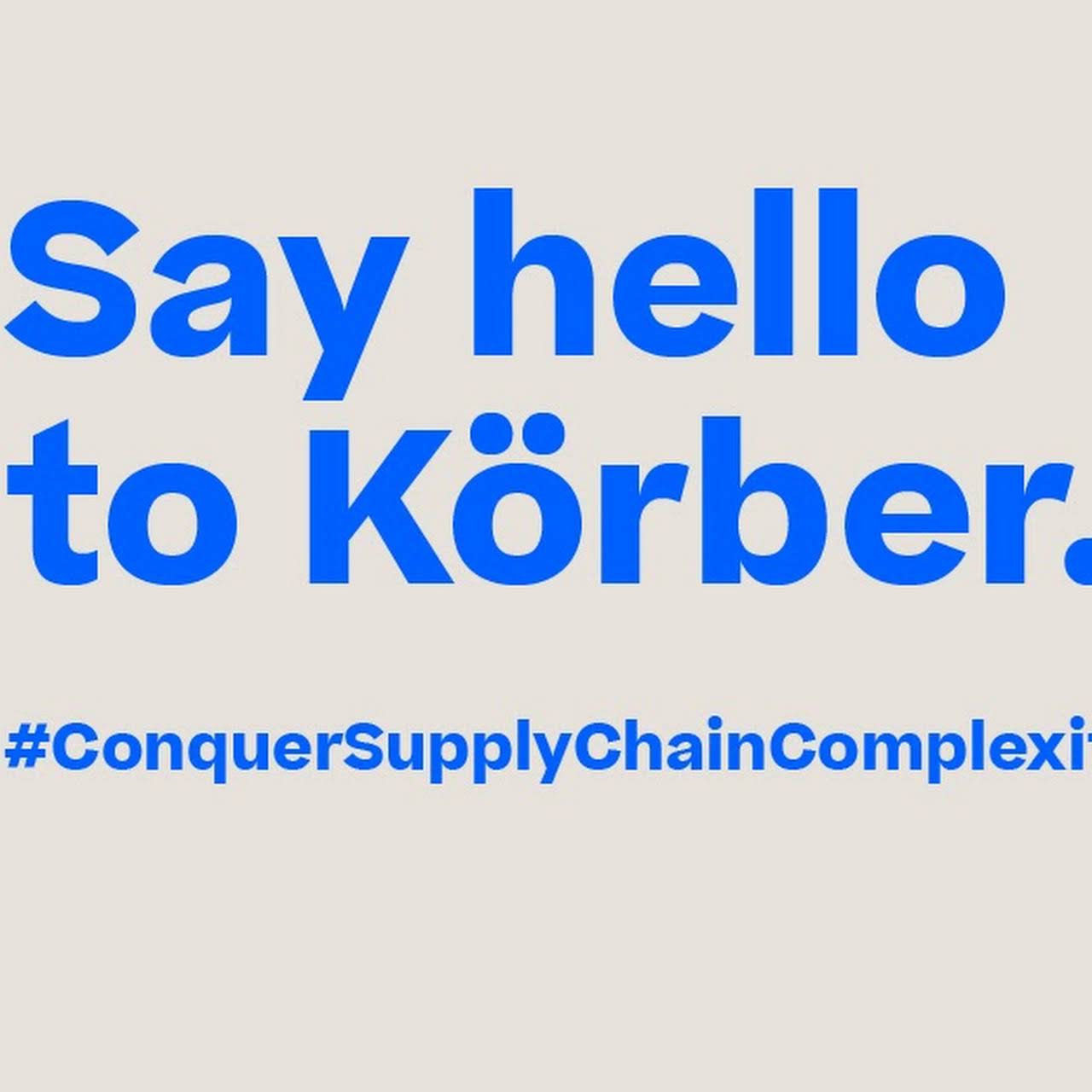 Körber Supply Chain - Portugal - Industrial Equipment Supplier in Moreira  da Maia