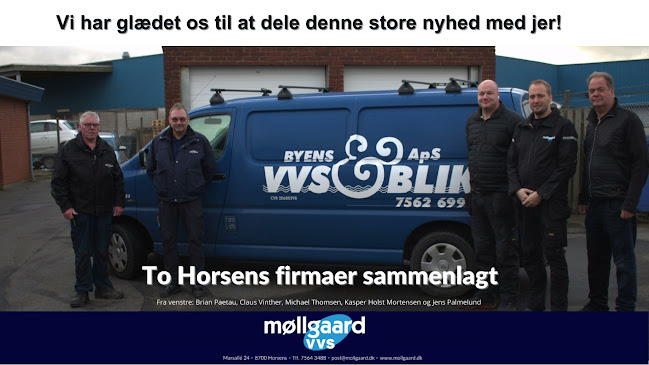 Anmeldelser af Møllgaard Byens VVS A/S i Aarhus - VVS-installatør