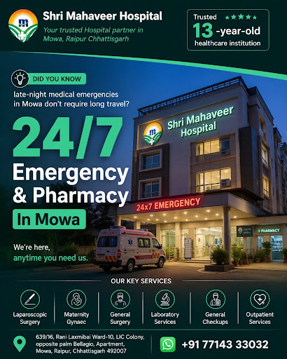 🎯 Advanced Healthcare in the Heart of Raipur!Did you know that laparoscopic (keyhole) surgery en…