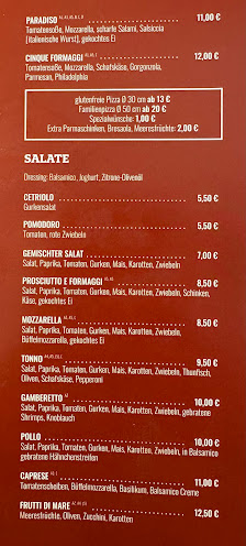 Speisekarte