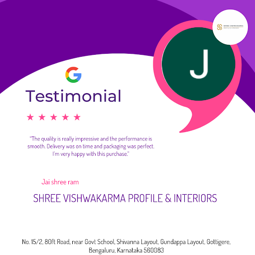 Jai Shree Ram! We're thrilled that Jai Shree loved his experience at SHREE VISHWAKARMA PROFILE &… post image