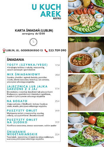 Numer telefony do Bistro U Kucharek Lublin