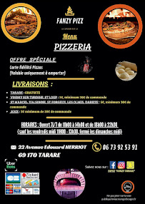 Menu FANZY PIZZ TARARE Page 4