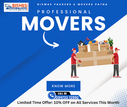 10% OFF This Month – Biswas Packers & Movers Patna post image