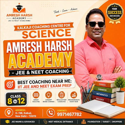 Join Amresh Harsh Academy - JEE & NEET Coaching, DELHI post image