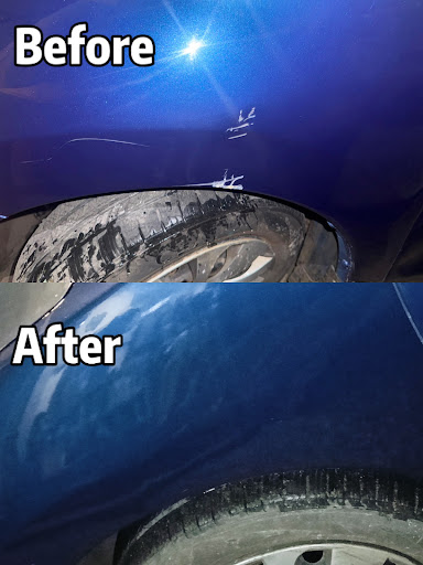 Car scratch remove paint work?  post image