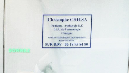 Podologue Christophe Chiesa - Thumbnail