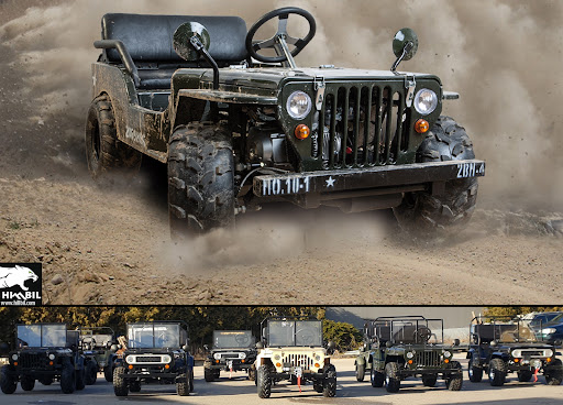 HILLBIL - Minijeeps / Miniautos mit Benzinmotor - Thumbnail