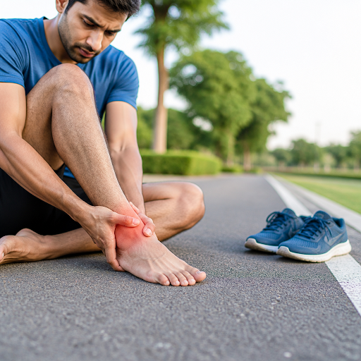 Foot or ankle pain holding you back from running, walking, or playing your favourite sport? At Ph… post image
