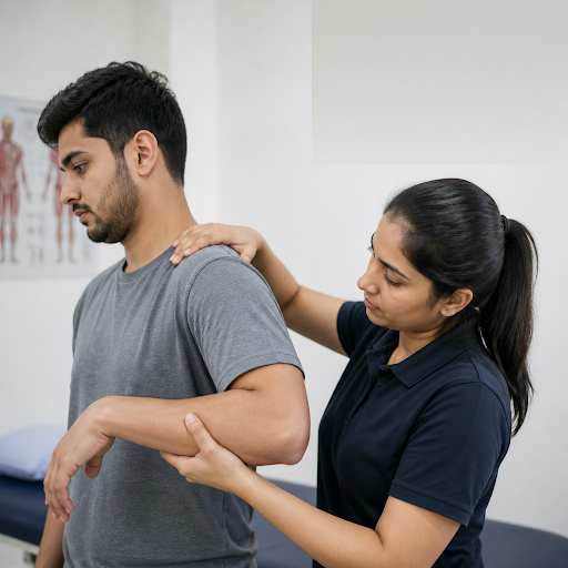 Struggling with shoulder pain that just won’t go away? At Pristine physiotherapy and wellness cli… post image
