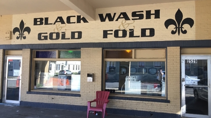 Clean laundry equipment at Black and Gold Wash and Fold in New Orleans, LA