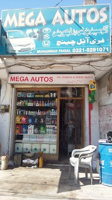 Mega Auto’s spare parts &Oil Change rawalpindi
