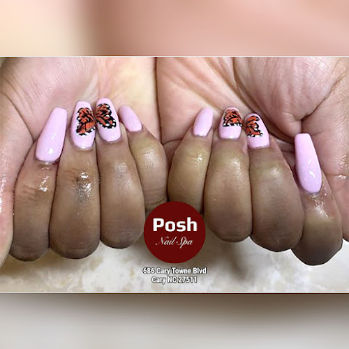 Posh Nail Spa In Cary interior view