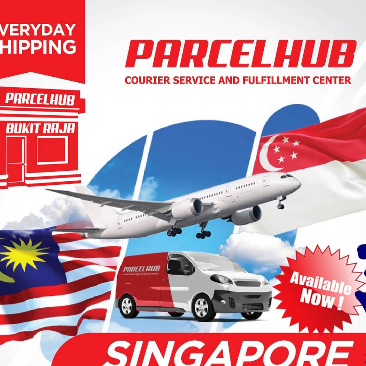 Parcel hub bukit raja