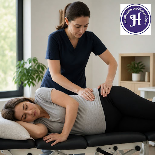 Expecting a baby and struggling with back pain, hip discomfort or sleepless nights? At Healthy Sp… post image