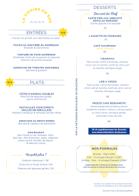 Menu Maison Yellow - Restaurant & Bar Page 1