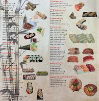 Menu LA CHAÎNE SUSHI & WOK Page 1
