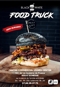 Menu Black and White Burger Gonesse Page 3