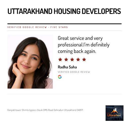 Radha Saha's exceptional experience with Uttarakhand Housing Developers in Dehradun! She loved th… post image