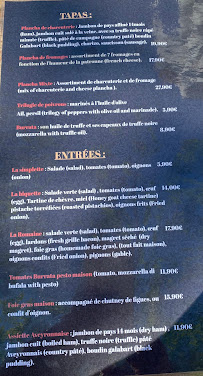 Menu Le jardin des délices Restaurant au bord du canal du midi portiragnes Page 1