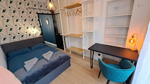 Photo n°7 de L'indigo, Airbnb - T3 - 2 chambres / 2 sdb - 4/6pers à Dijon (Location d'appartement de vacances)