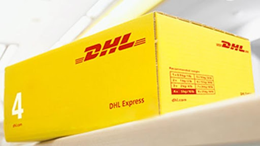 DHL Express Service Point Delray Beach Logo