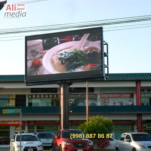ALIMEDIA. Pantallas y Medios Publicitarios.