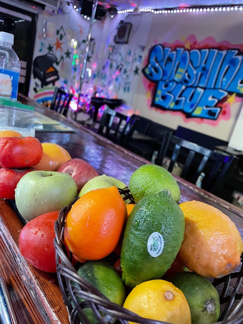 Blue Sunshine Shot Bar