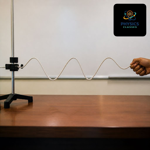 Wave motion becomes easy and enjoyable when you see it in action. At PHYSICS CLASSES BY CHANDAN S… post image
