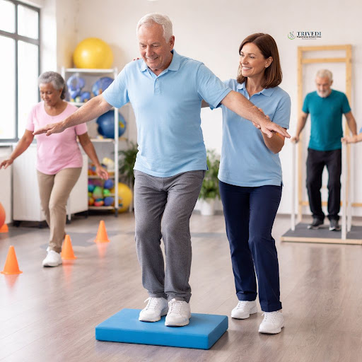 Staying steady on your feet is the key to living confidently as you age. At Trivedi Physiotherapy… post image
