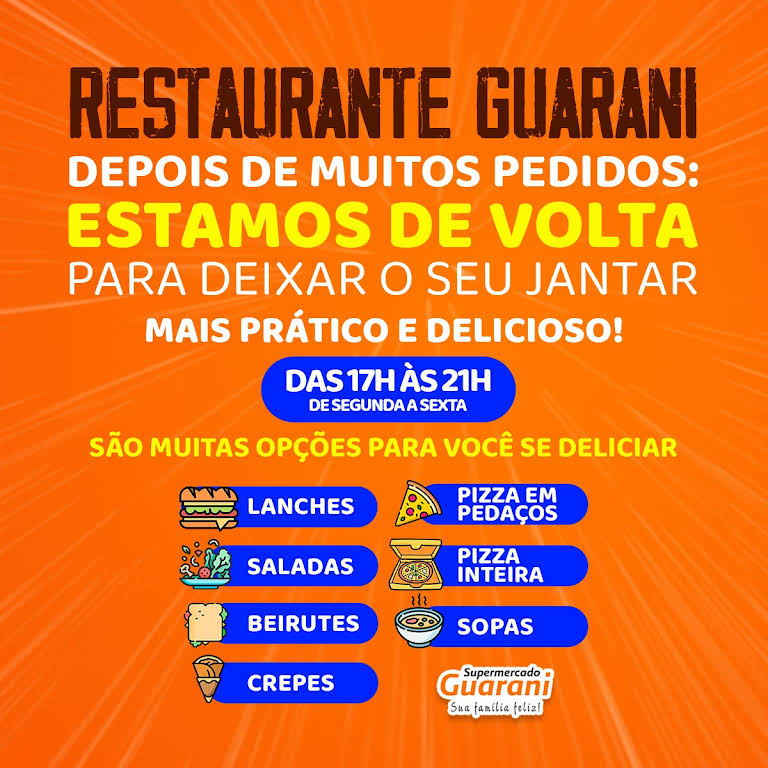 Supermercado Guarani – Sua família feliz!