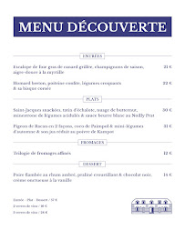 Menu L'auberge du Croissant Page 2
