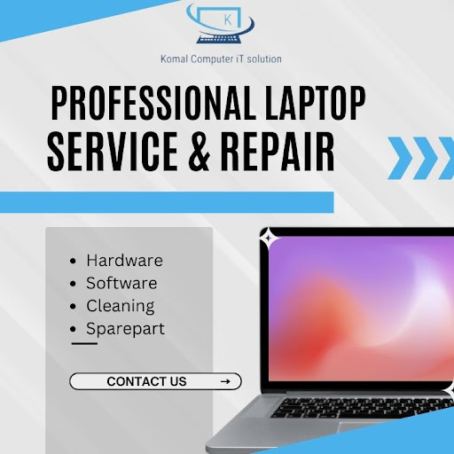 Komal Computer IT Solutions is your trusted destination for laptop service and repair near you. L…