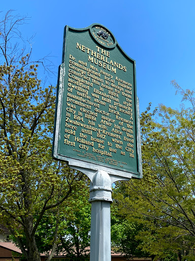 The Netherlands Museum Historical Marker - Thumbnail