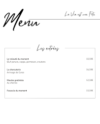 Menu La Vie Est Une Fête Page 4