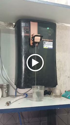 after changing inline filters in aquaguard ro