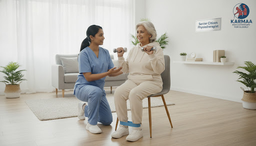 What should you know about Senior Citizen Fitness Sessions? At KARAMAA- Physiotherapy for Elderly… post image