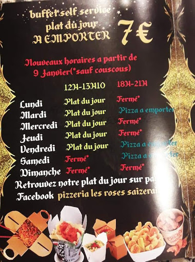 Photo 1 - Pizzeria Les Roses Saizerais à emporter