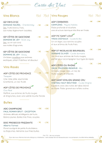 Menu Le Ghymnos Page 1